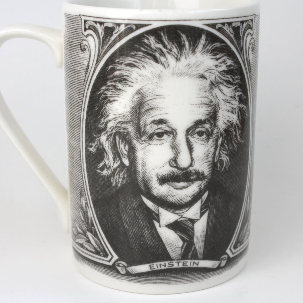Vintage 222  Fifth Slice of Life Mug Albert Einstein Mug